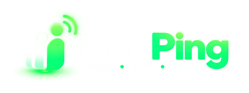 LinePing — Scan · Join · Relax